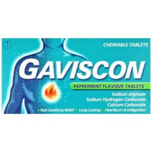 Gaviscon Peppermint Flavour 24 Tablets