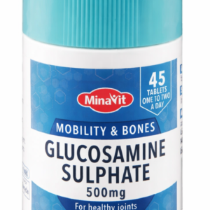 Glucosamine Sulphate 45 Tablets with Vitamin C Lidl Minavit Bones 500mg